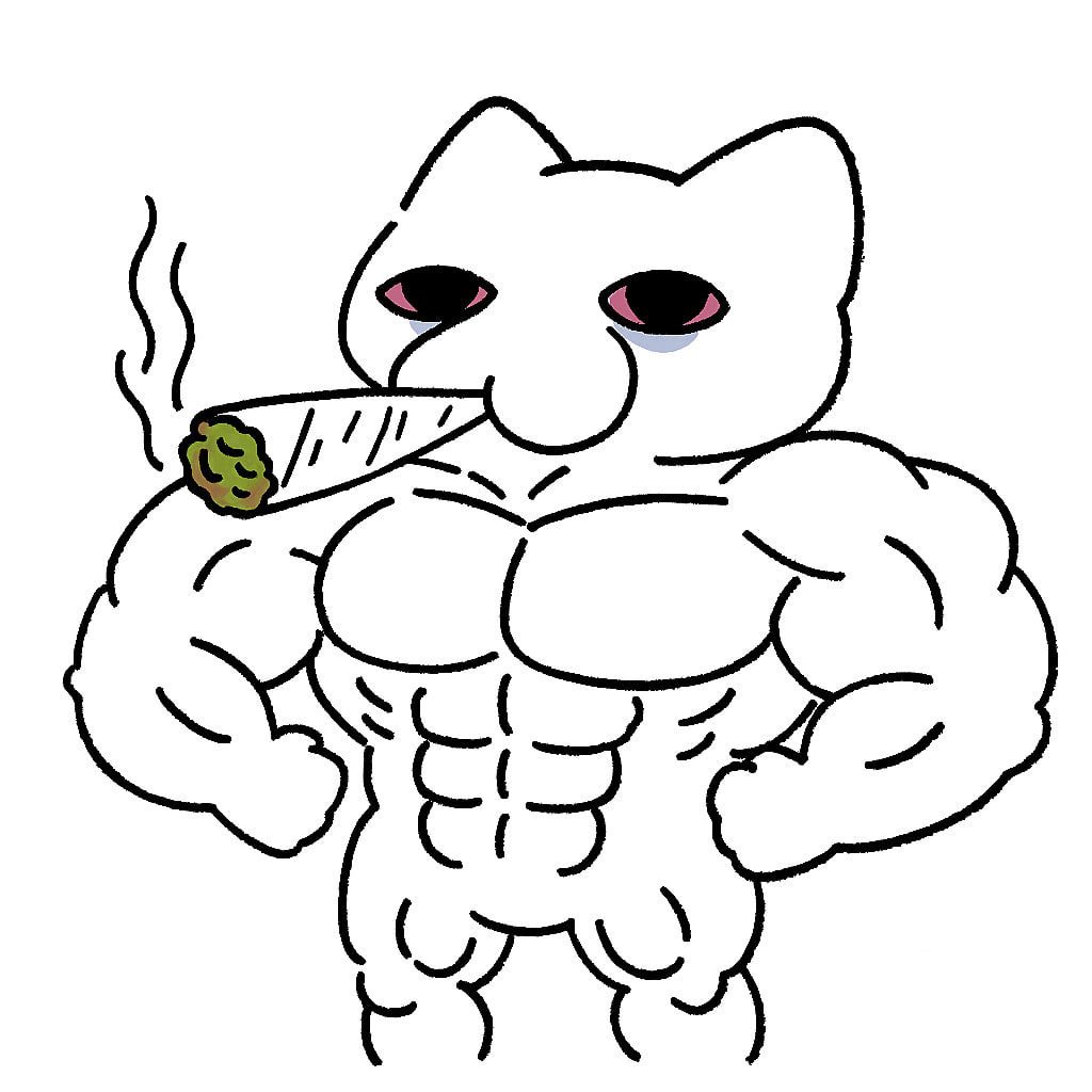 Buff Stoned Cat